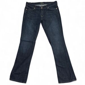 Old Navy The Diva Bootcut Low Rise Women's Dark Blue Everyday Jeans Sz 10 Long